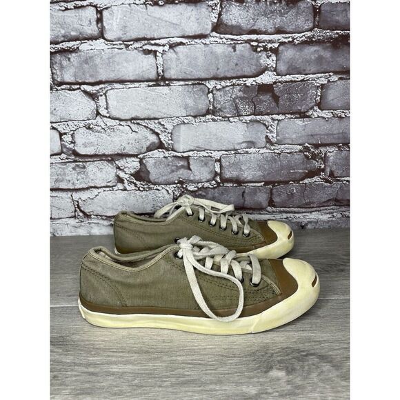 Converse Jack Purcell John Varvatos Limited Edition Green Sneakers Women Sz 6.5M - Picture 3 of 16
